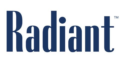 Radiant Pools authorized dealer logo