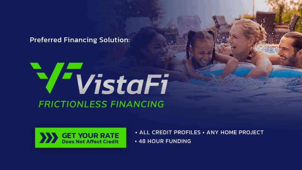 VistaFi frictionless financing for pool projects